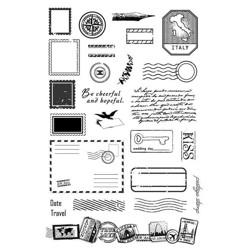 Transparent Silicone Stamp – PVC DIY Finished Stamp - ViktaShop