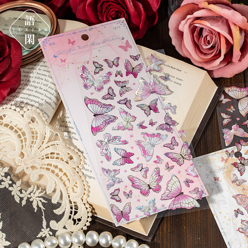 Brilliant Butterfly Series Stickers - ViktaShop