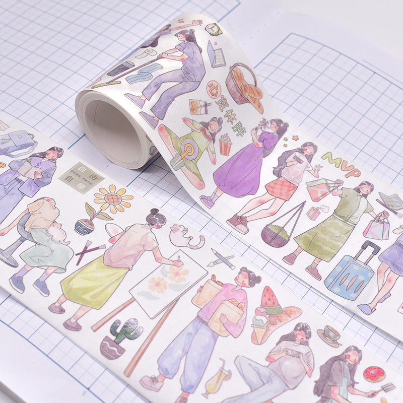 Daily Fresh Character Tape – Special Oil & Paper Tape - 2m - ViktaShop