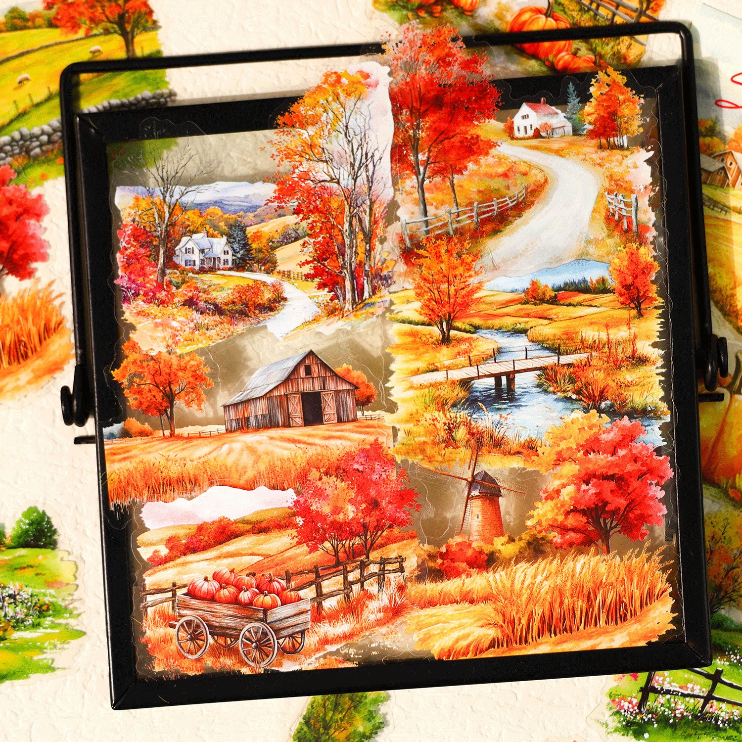 Forest PET Mountain Travel Stickers for Scrapbooking - ViktaShop