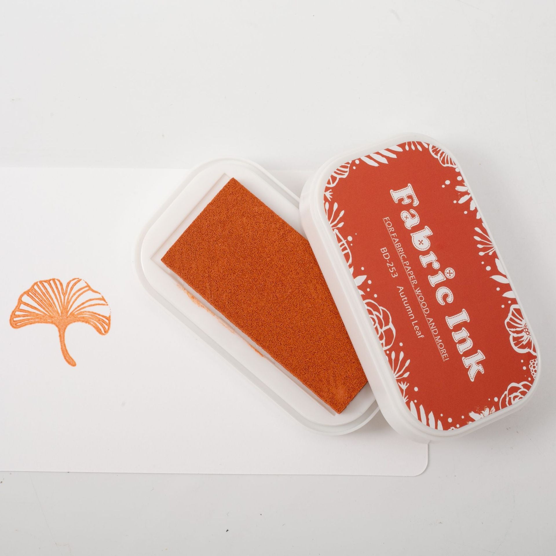 Retro BD Cloth Ink Pad Box, Multi-Use Sponge Printing Table - ViktaShop