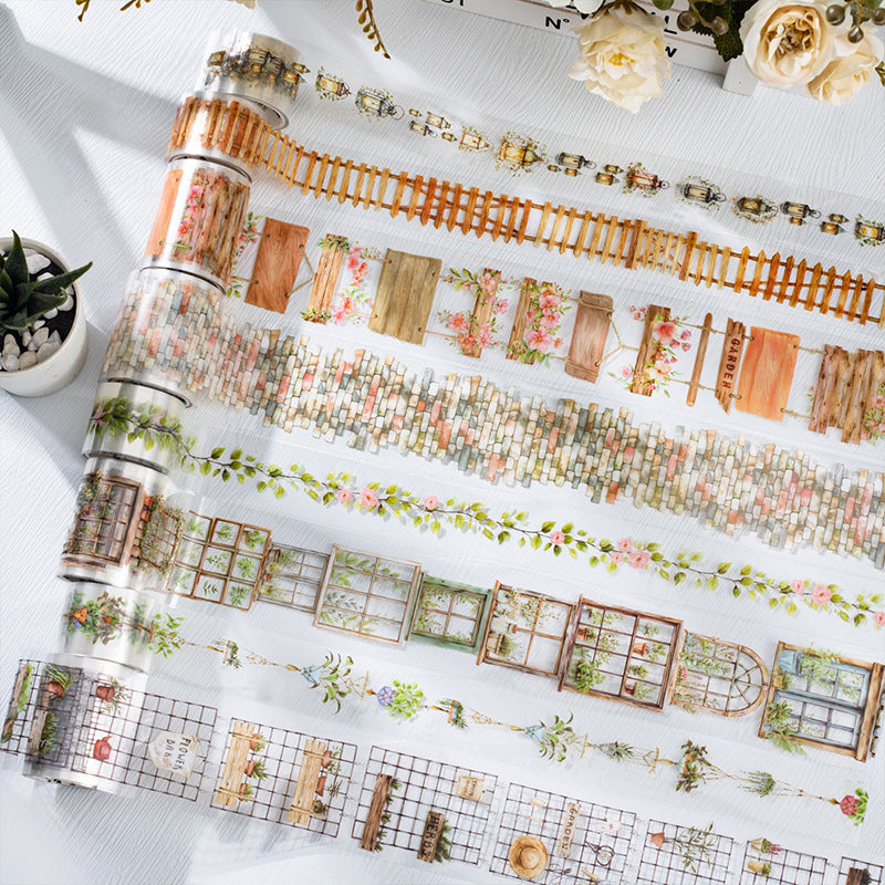 Flower Court Secret Realm Series PET Tape, 2m - ViktaShop
