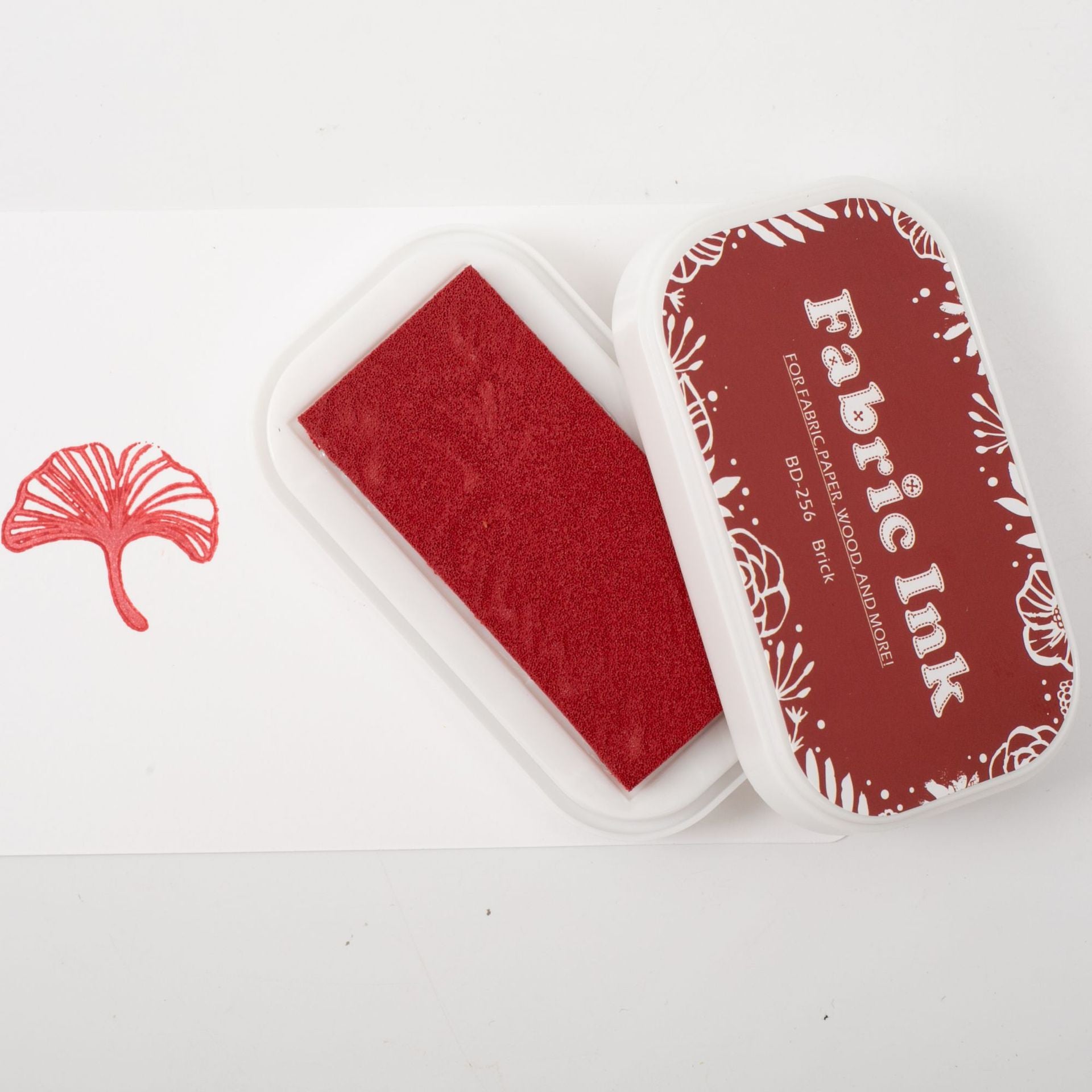Retro BD Cloth Ink Pad Box, Multi-Use Sponge Printing Table - ViktaShop