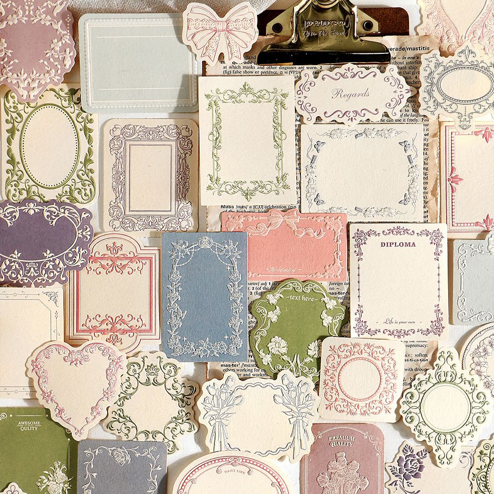 Old Dream Series Letterpress Paper - ViktaShop
