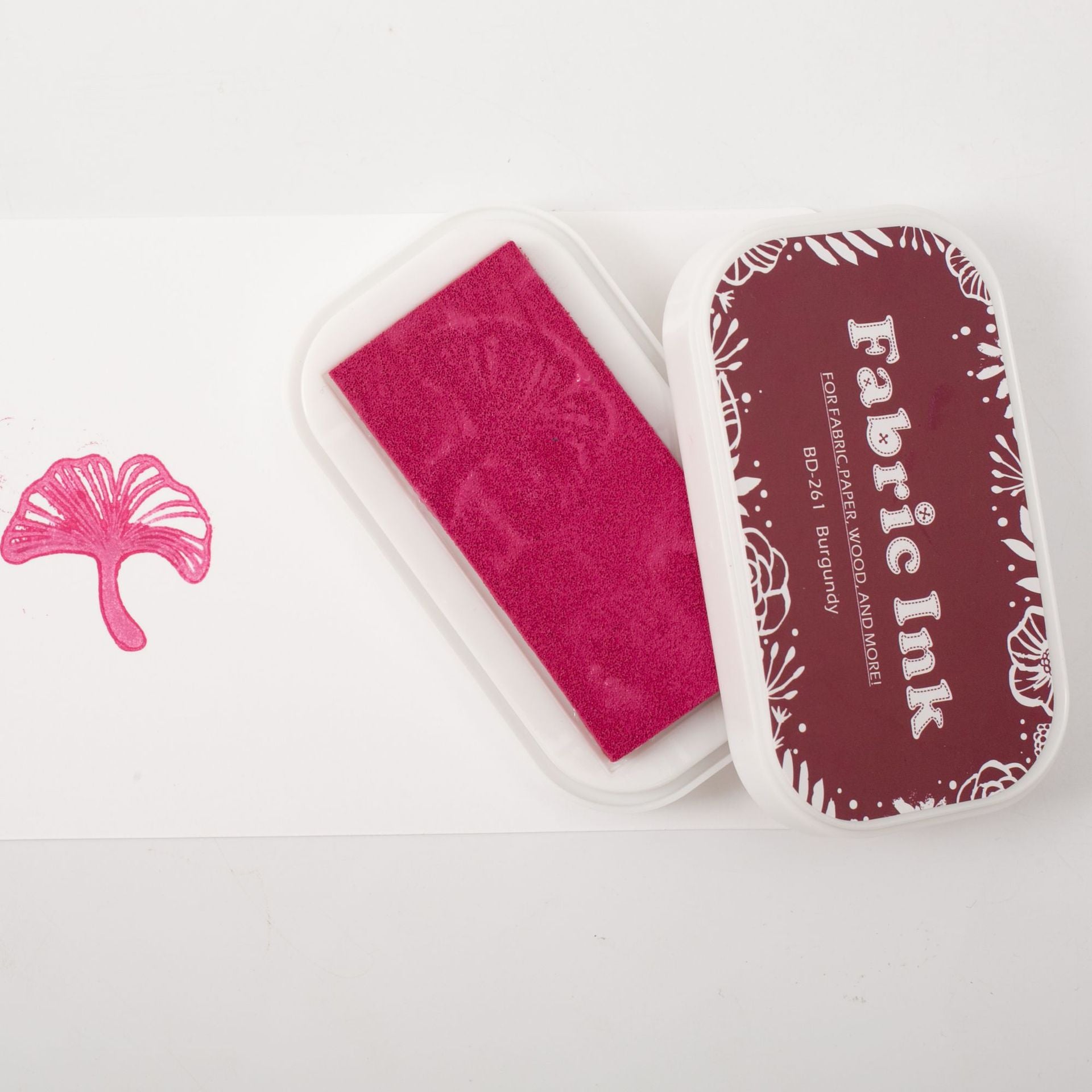 Retro BD Cloth Ink Pad Box, Multi-Use Sponge Printing Table - ViktaShop