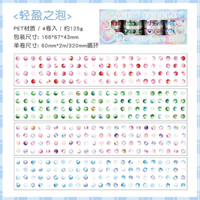 Bubble Time Series Tape Set Box 2 Types