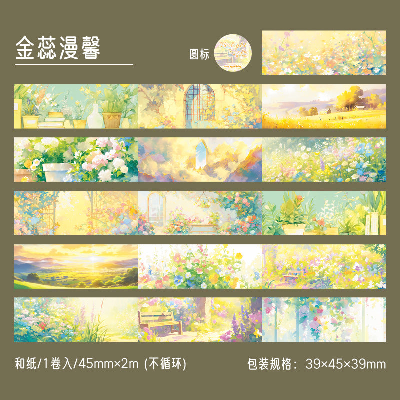 Healing Scenery and Paper Tape 4,5 cm / 200 cm