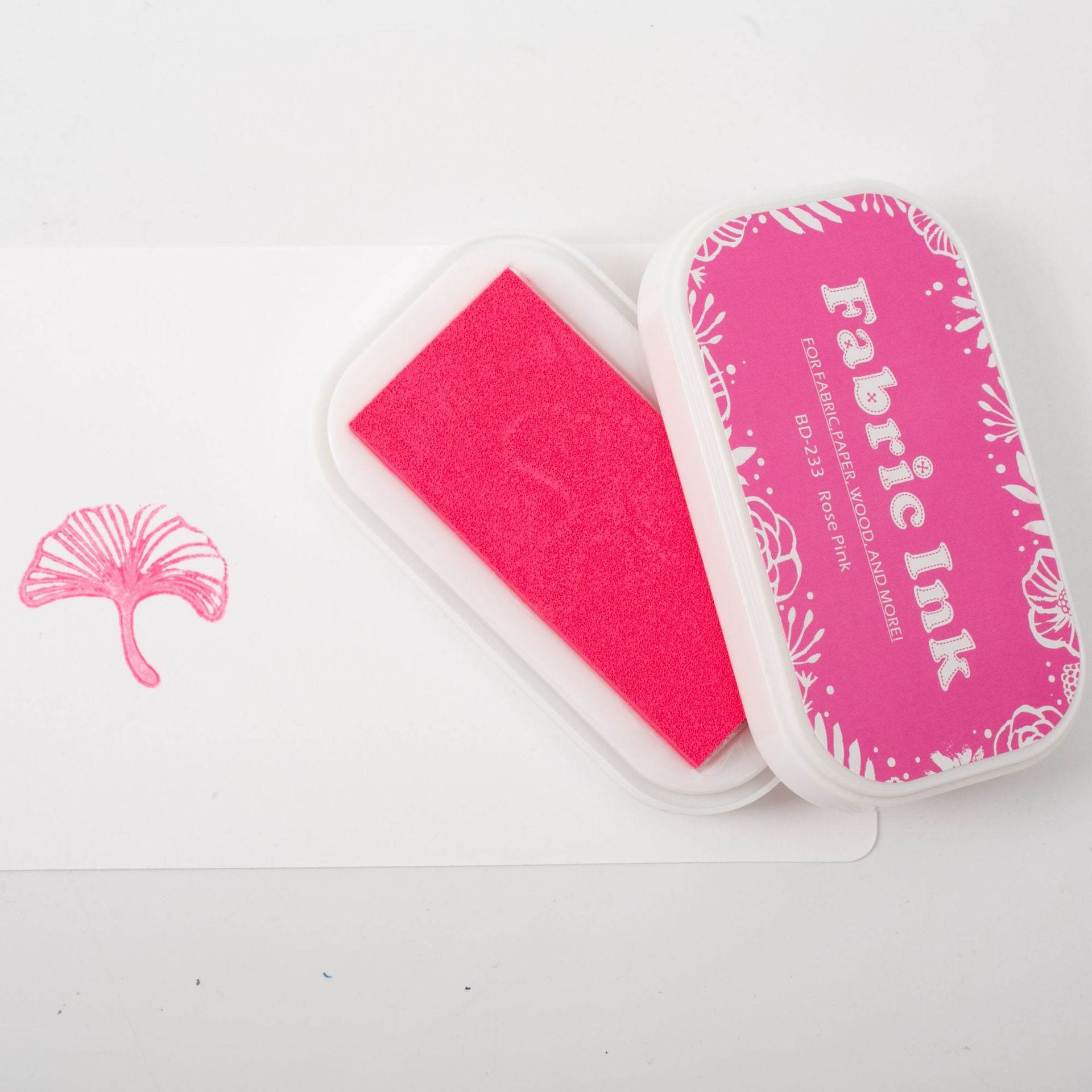 Retro BD Cloth Ink Pad Box, Multi-Use Sponge Printing Table - ViktaShop