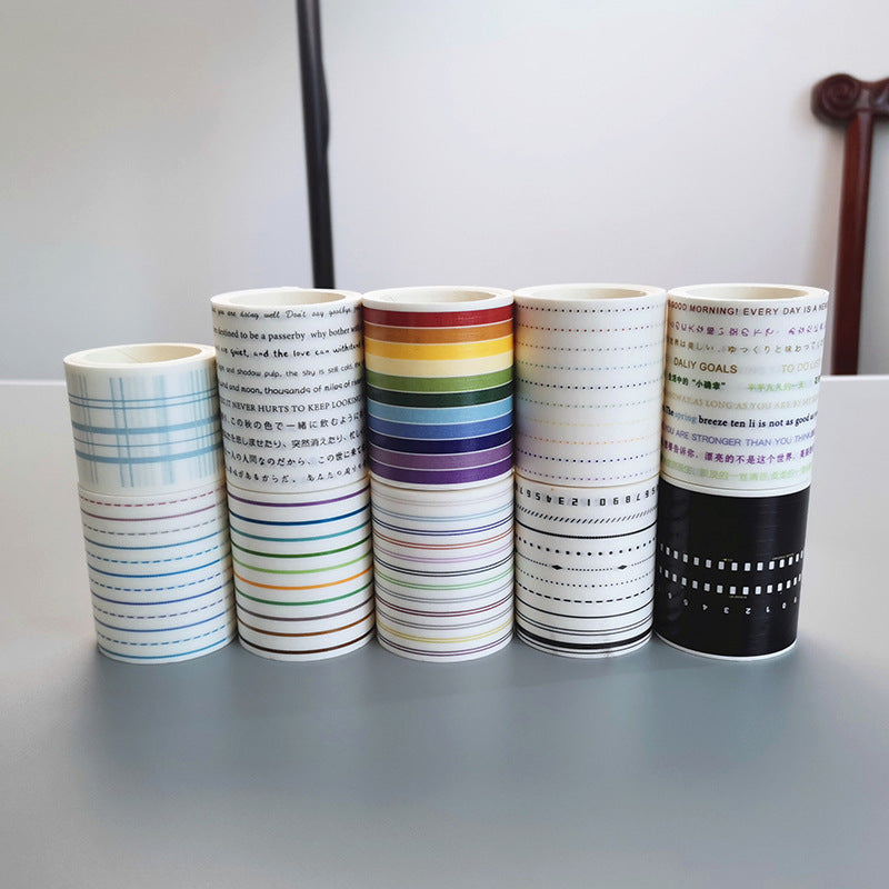Dotted Line Film Set – Decoration and Paper Tape, 3m - ViktaShop