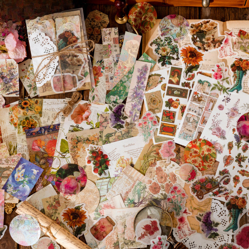 Mixed Material Stickers – Urgent Collection Series, 6 Options - ViktaShop