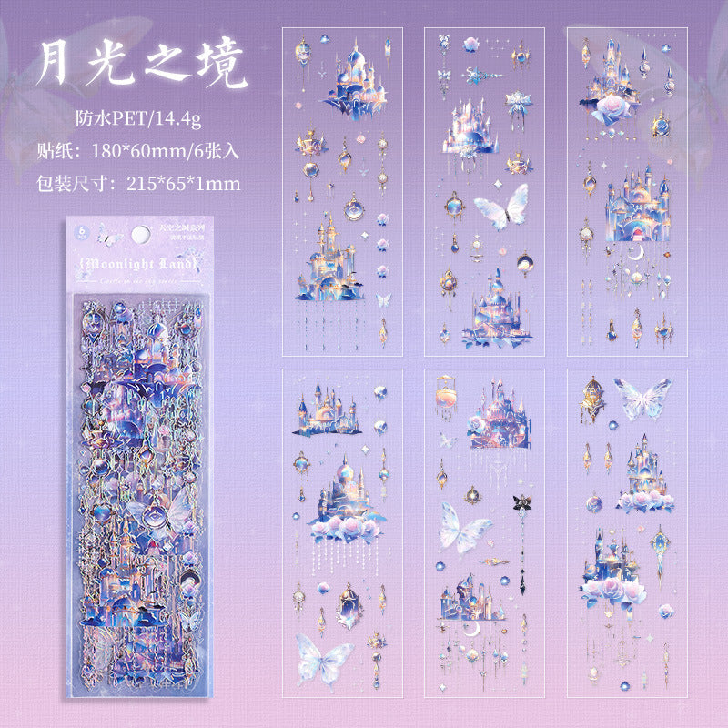 Sky City Stickers – 4 Designs - ViktaShop