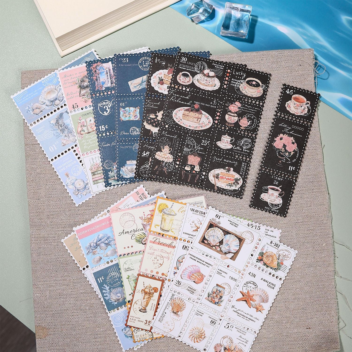 Summer First Date Series Stamp Sticker - ViktaShop