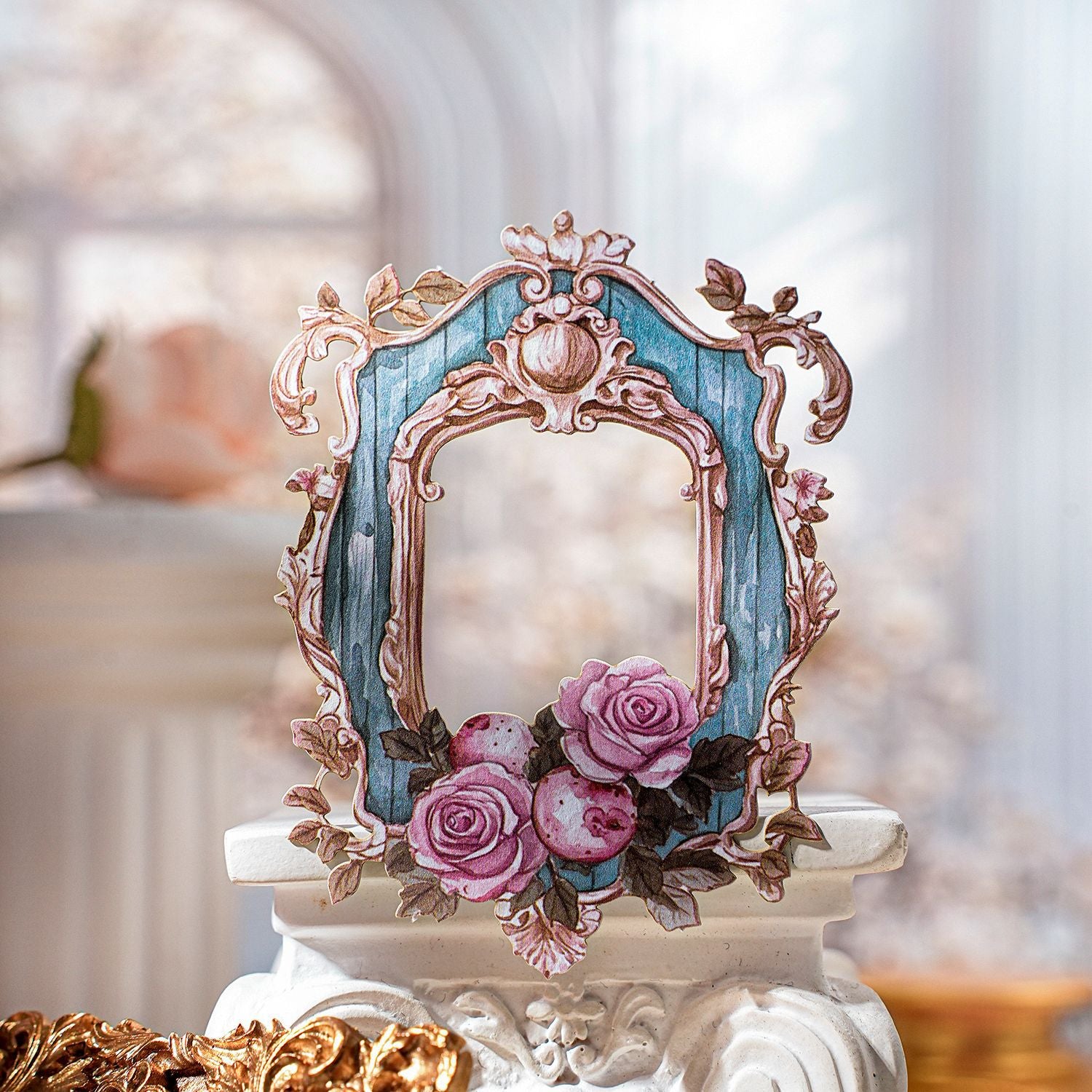 Rococo Frame Border Stickers – 4 Designs - ViktaShop