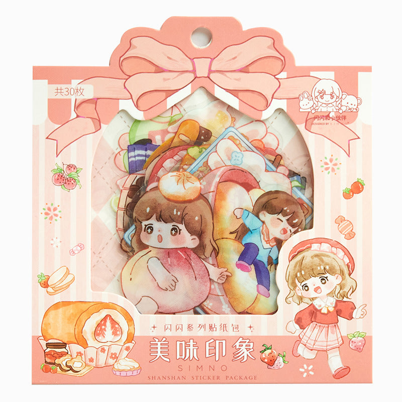 PET Sticker Bag - Shiny Series Cute Girl Theme - ViktaShop