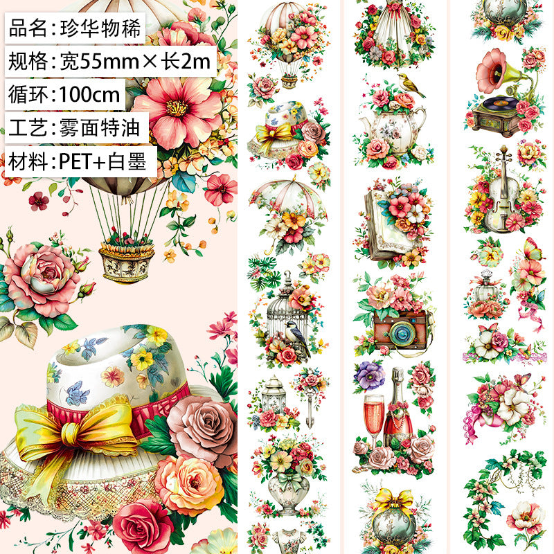 Gothic Girl Landscape PET Tape, 1m - ViktaShop