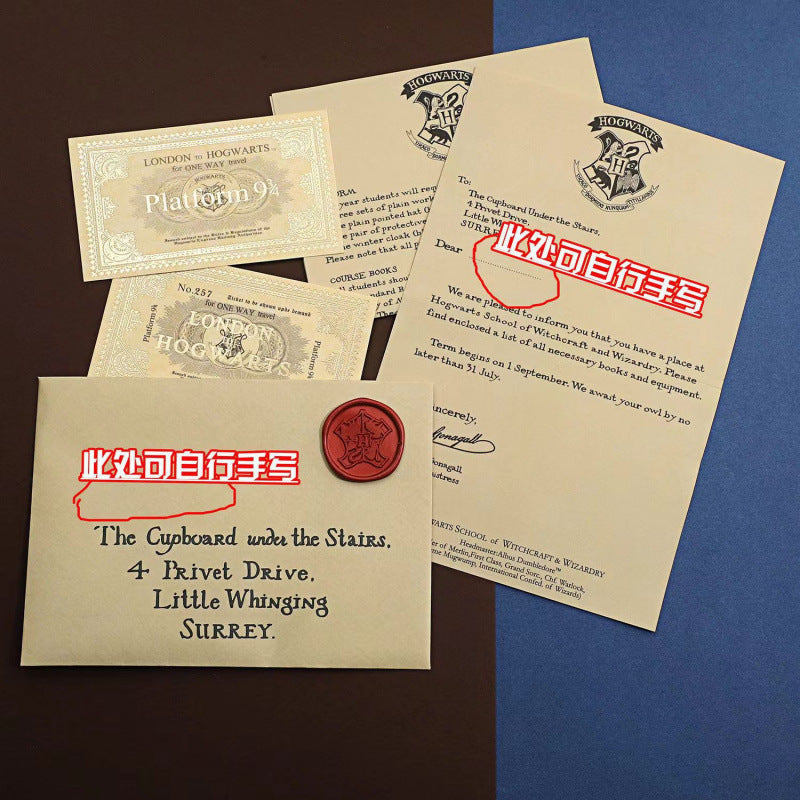Harry Potte Paper Map set