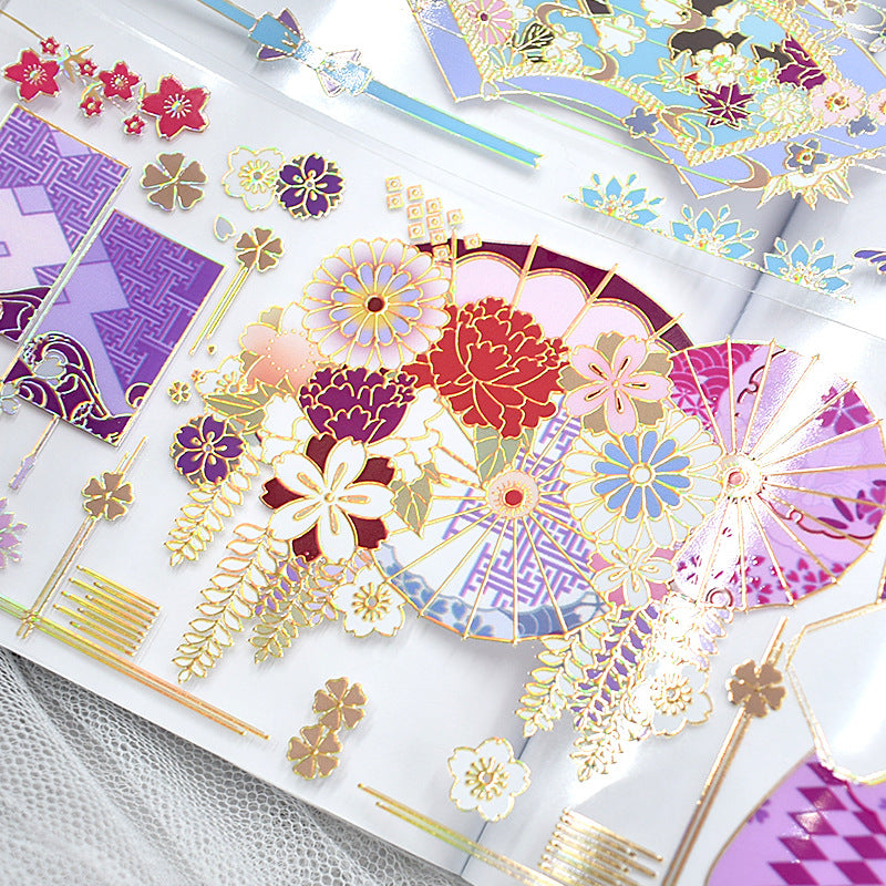 Special Material PET Light, Crystal, Butterfly Collage - 2m - ViktaShop