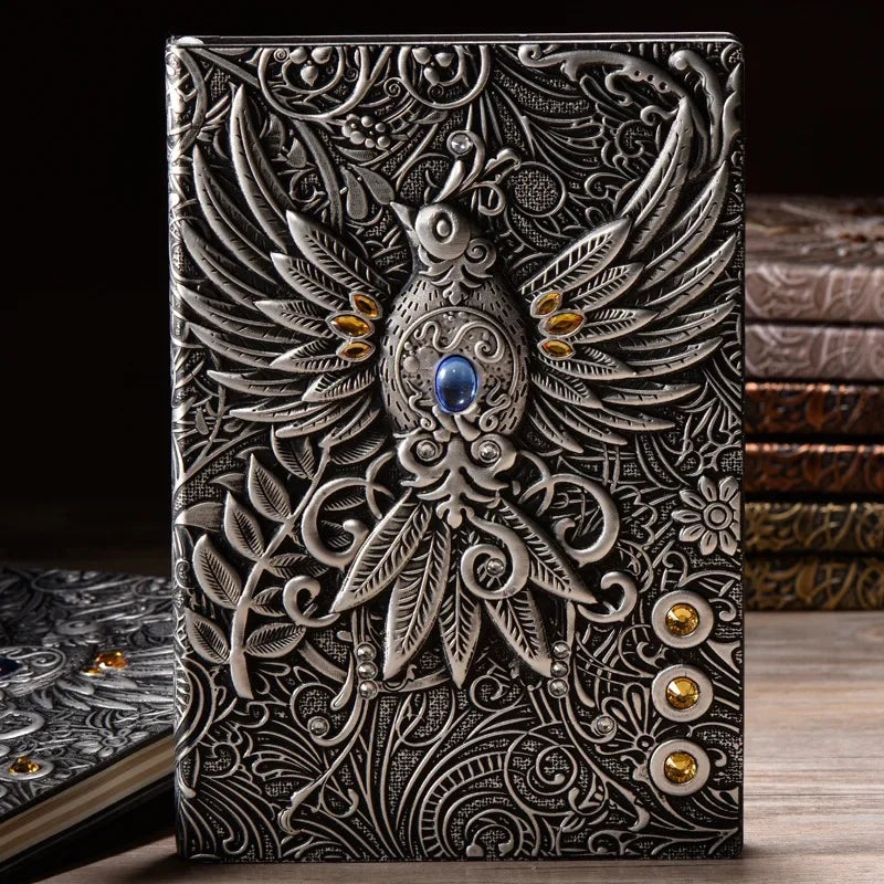 European Retro PU Travel Notebook – Vintage Softcover Diary, 4 Options - ViktaShop