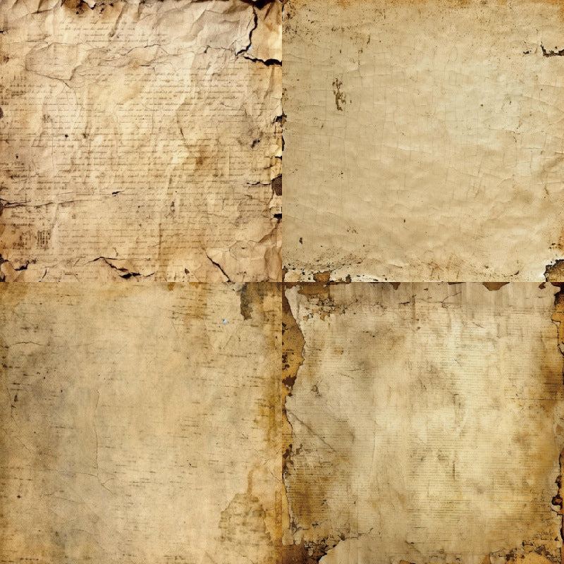 Paper Scraps Background Paper – Single-Sided, 24 Sheets - ViktaShop