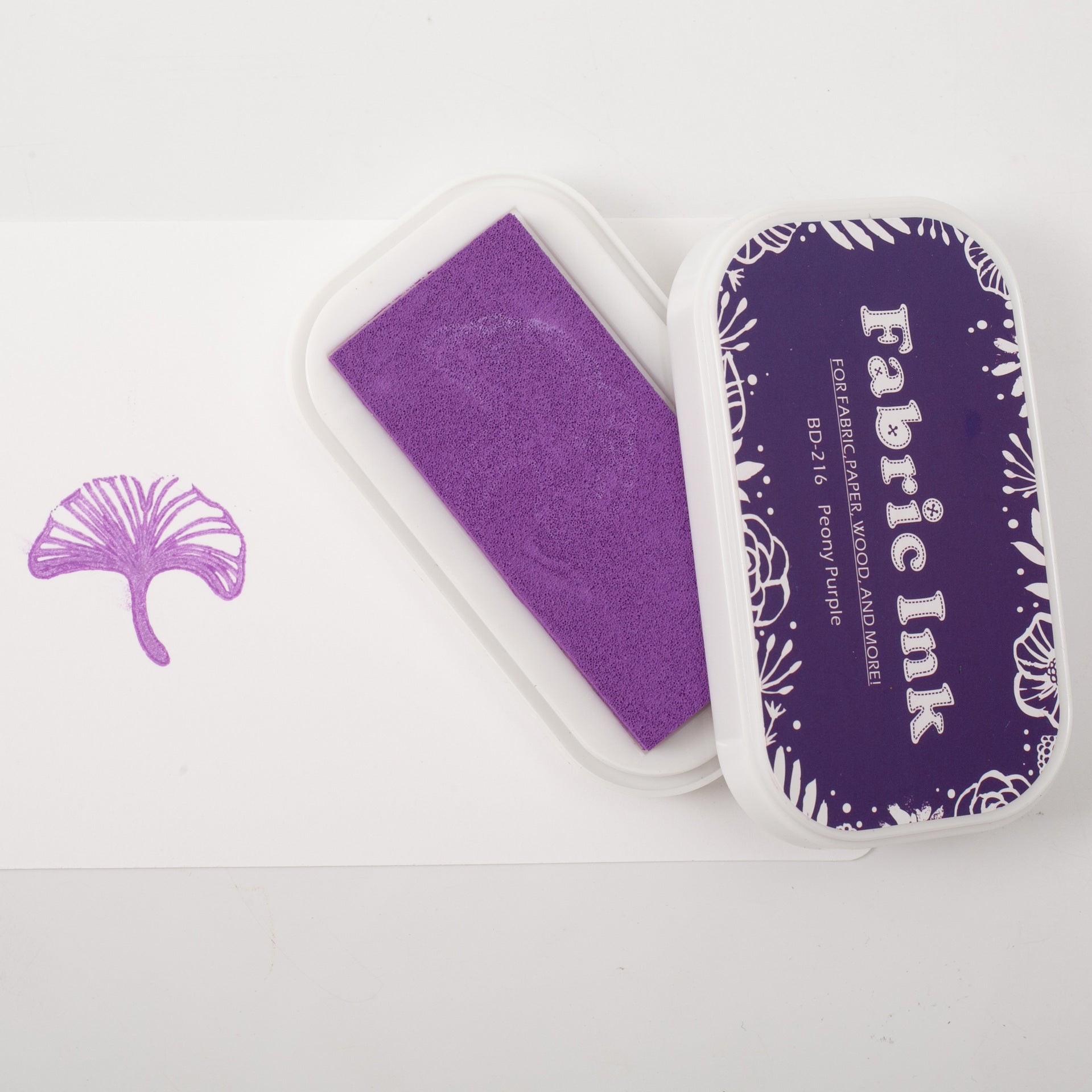 Retro BD Cloth Ink Pad Box, Multi-Use Sponge Printing Table - ViktaShop