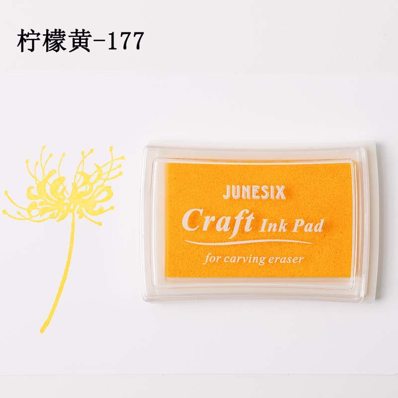 Korean Style 40-Color Ink Pad Set – Thick Sponge for DIY Stamping - ViktaShop