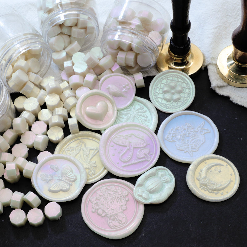 European-Style Fire Paint Sealing Wax – 124 Colors, 23g (Aluminum Lid) - ViktaShop