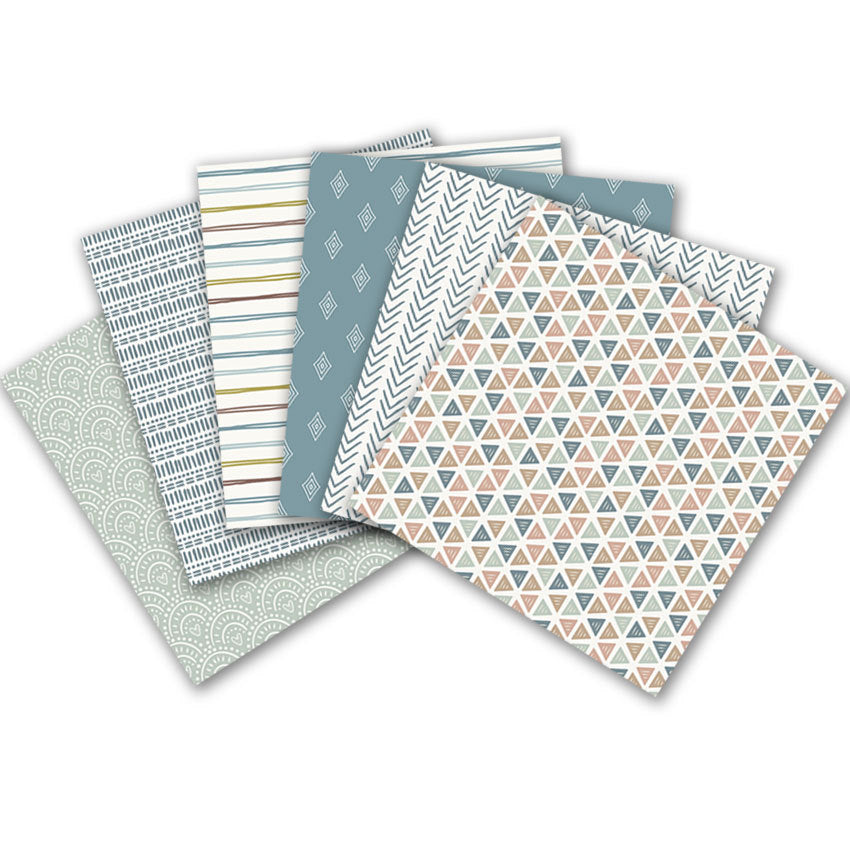Bohemia Background Pattern Paper - 24 Sheets - ViktaShop