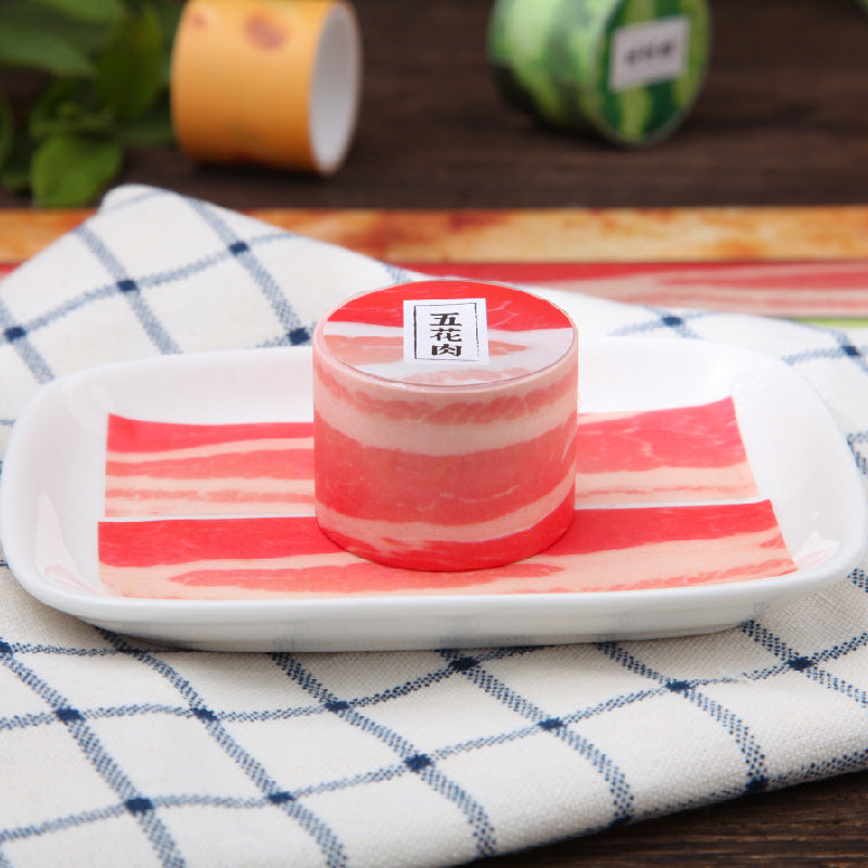 Paper Ink and Paper Tape Fresh Food Roll Series - ViktaShop