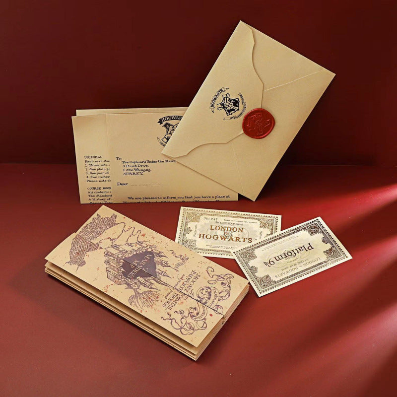 Harry Potte Paper Map set