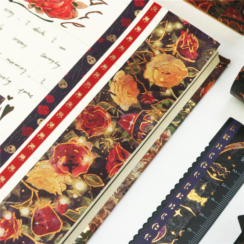 Halloween Border Decoration Tape, 4 Rolls - ViktaShop