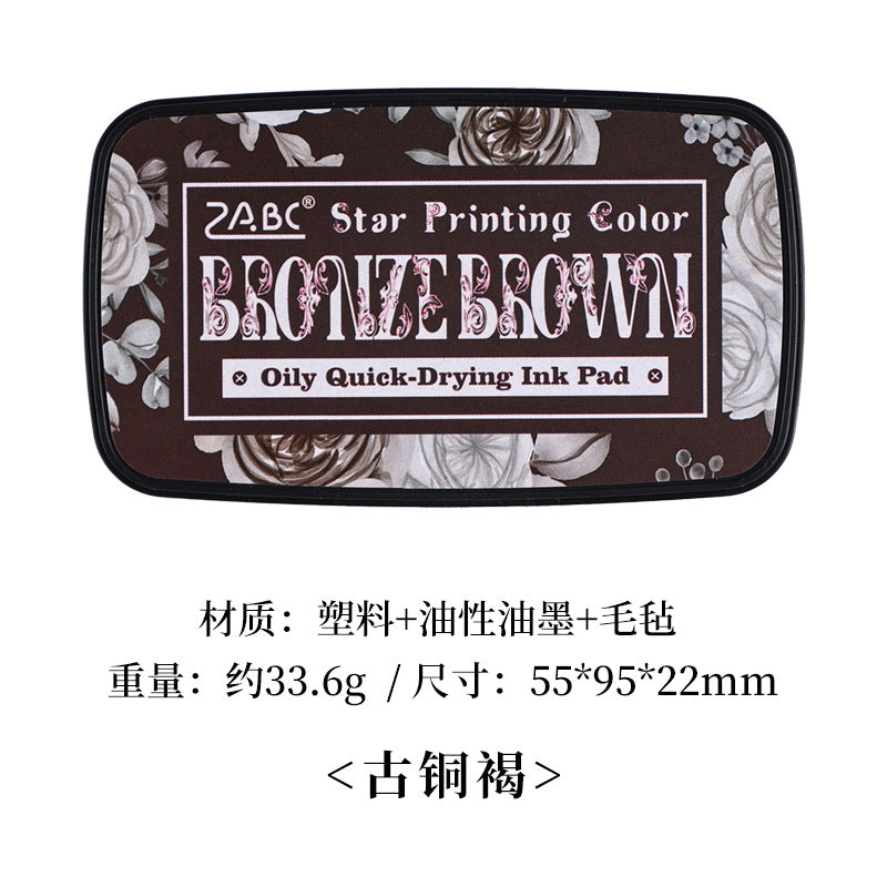 Star Printing Color Oily DIY Printing Pad – Special Scrapbooking Ink Pad - ViktaShop