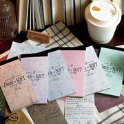 Vintage Material Paper Book – 100 pcs