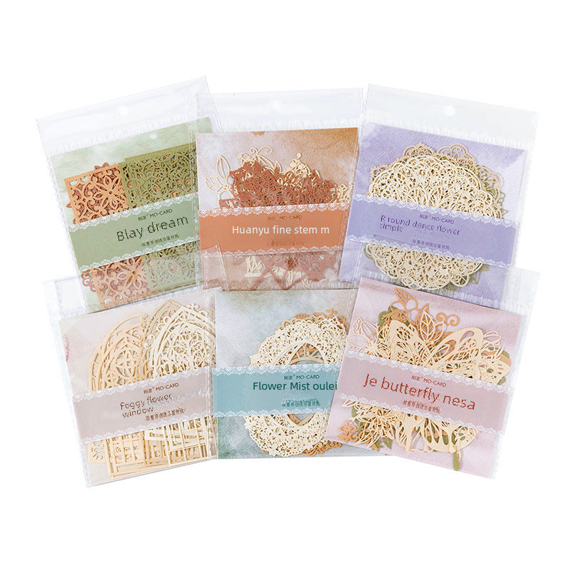 Vintage Material Paper – Retro Scrapbooking and Collage Paper Sheets - ViktaShop