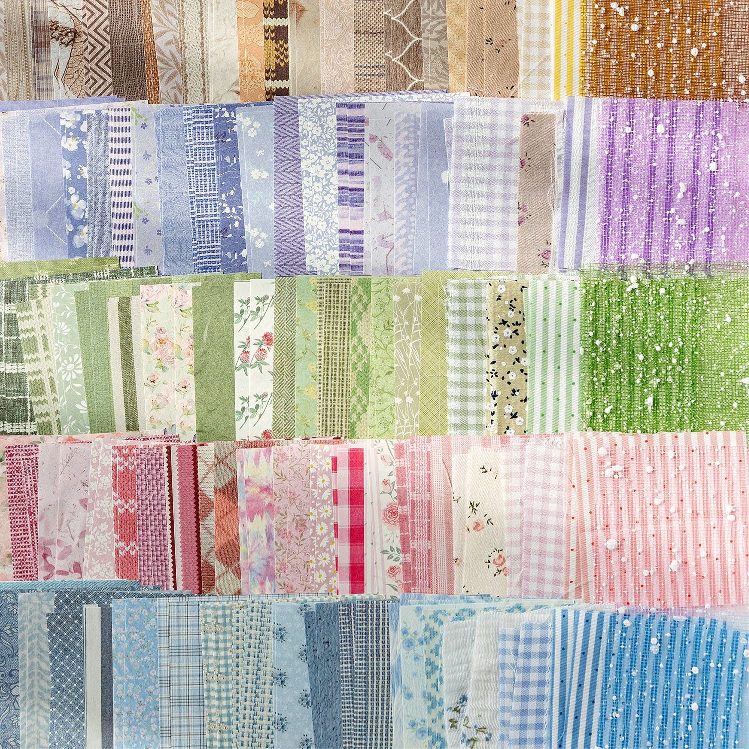 Mixed Material Paper Cloth – Romantic Room Series Background, 6 Options