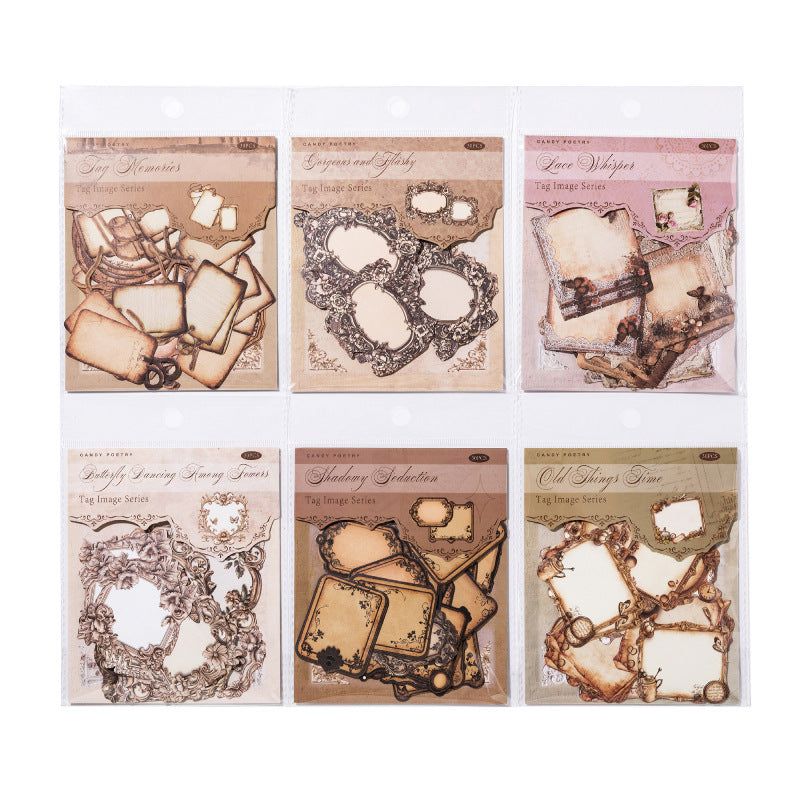 Super White Kraft Paper Labels - Label Pick Light Series, 6 Options - ViktaShop