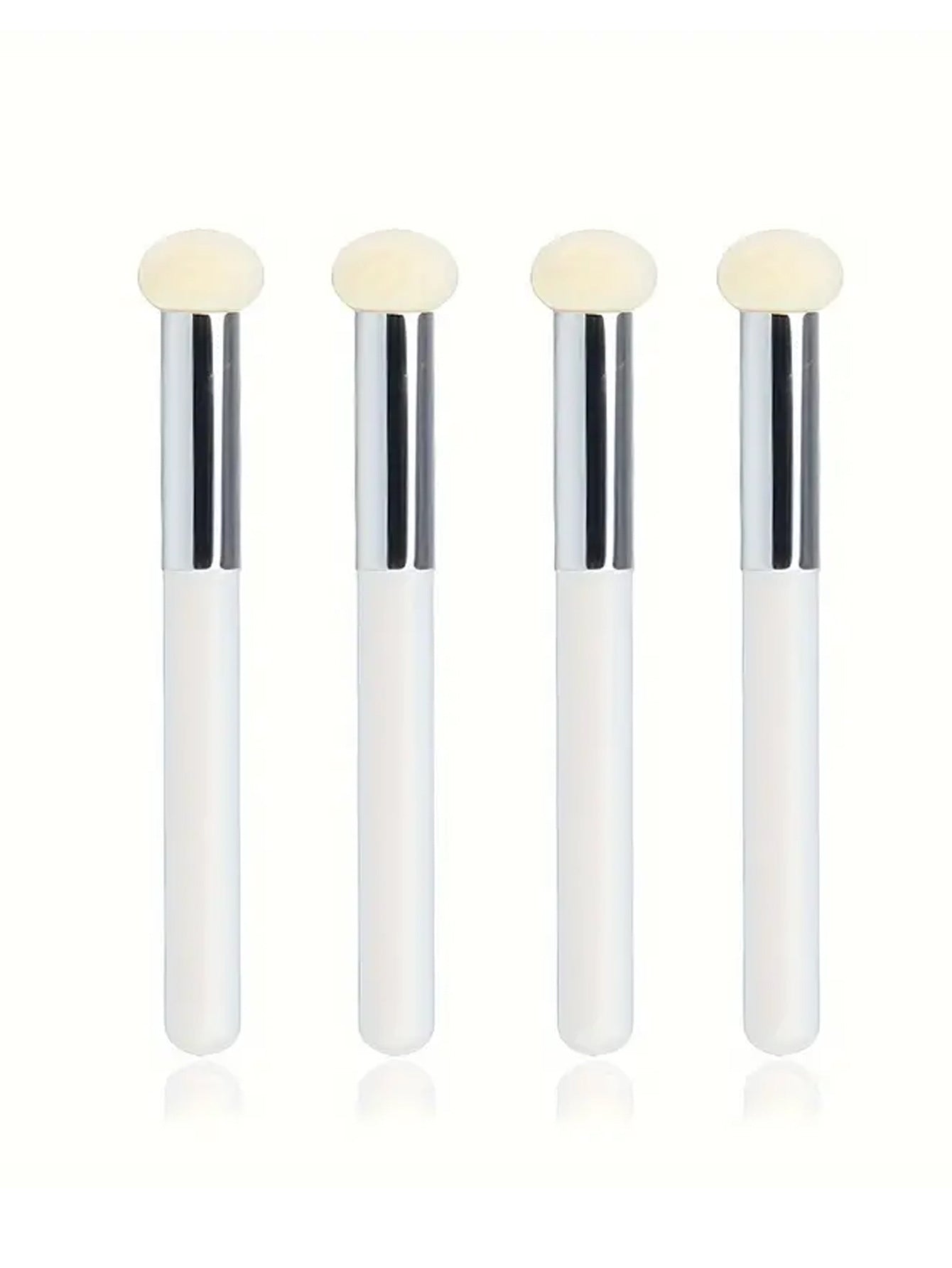 4-Pack Non-Latex Makeup Sponge Set – Small Steamed Bread, Concealer & Dot Brushes - ViktaShop