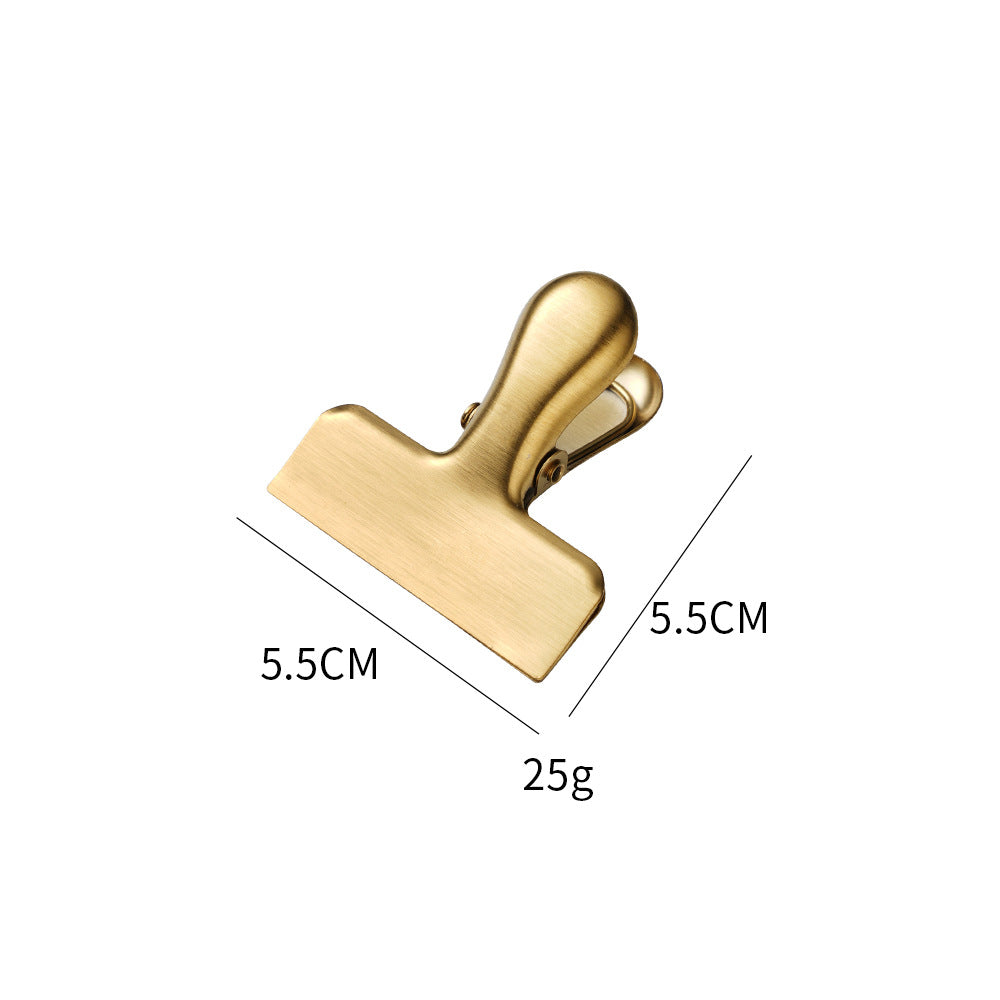 Stainless Steel Dovetail Clip – Decorative Scrapbooking Sealing Clip - ViktaShop