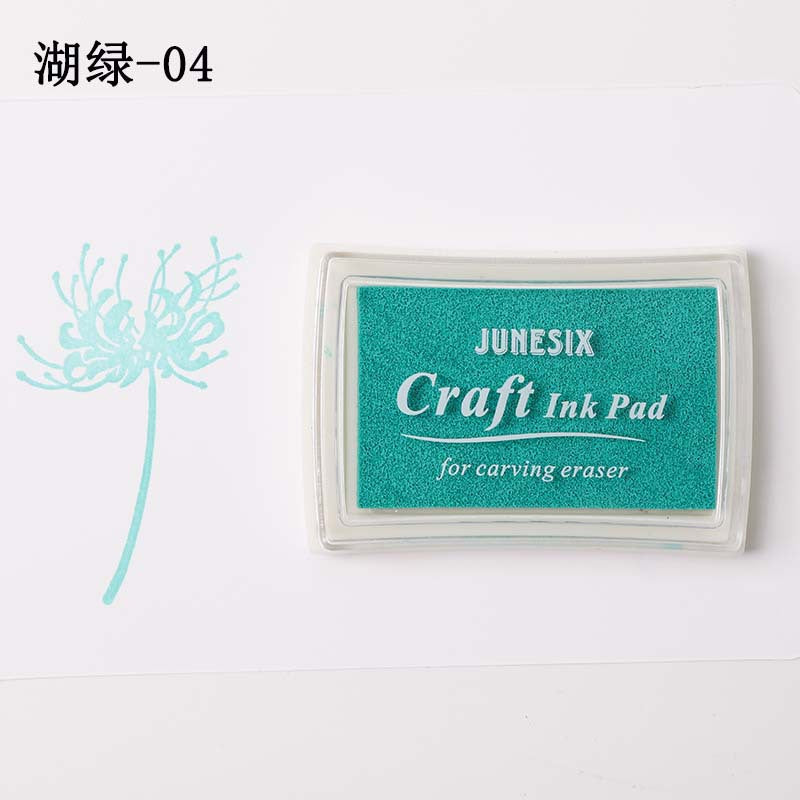 Korean Style 40-Color Ink Pad Set – Thick Sponge for DIY Stamping - ViktaShop