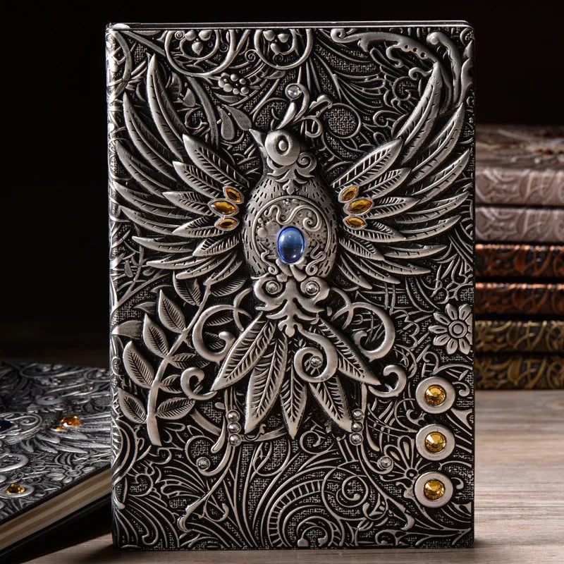 European Retro PU Travel Notebook – Vintage Softcover Diary, 4 Options - ViktaShop