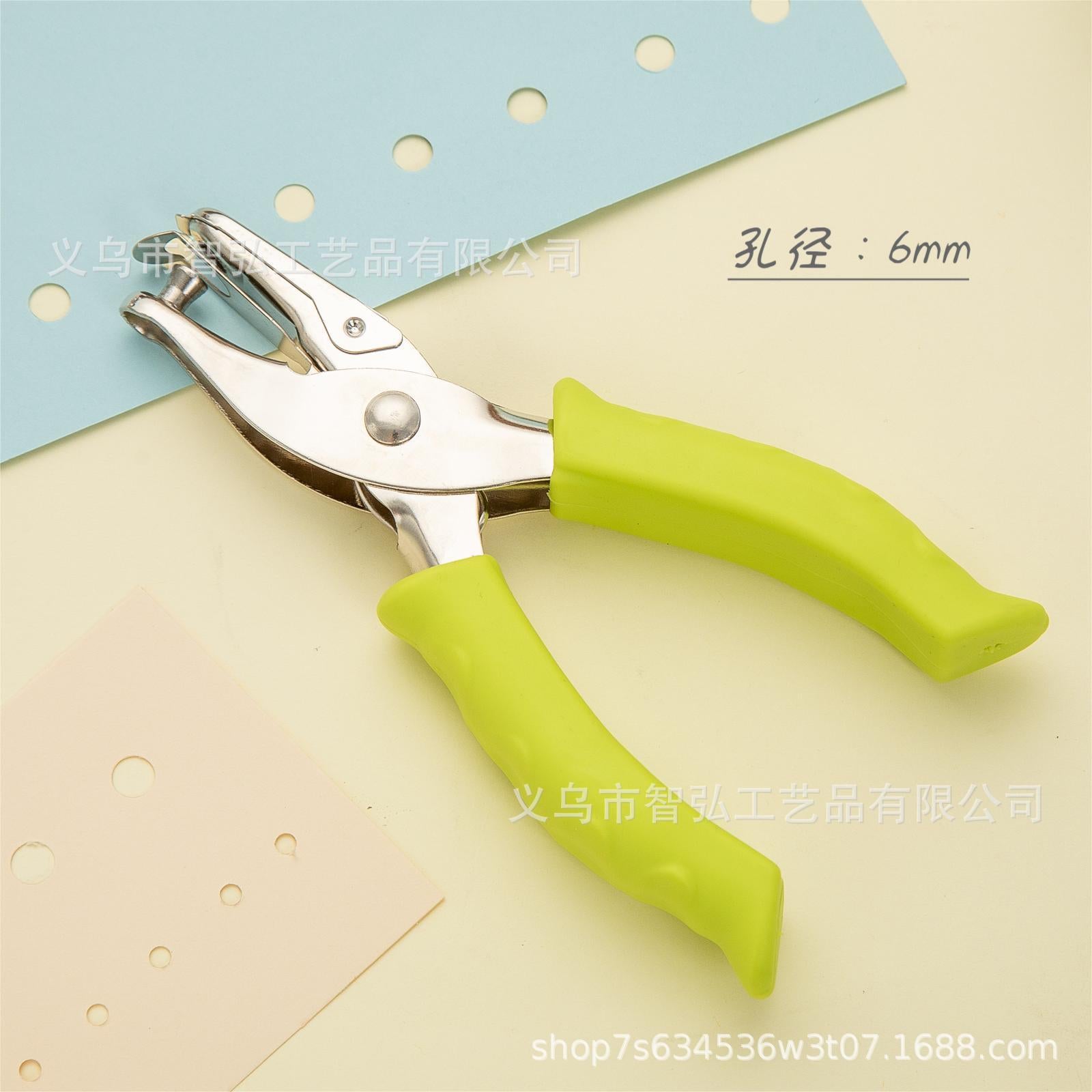 Single Hole Punch – 3mm/6mm Handheld DIY Tool, 9 Options - ViktaShop