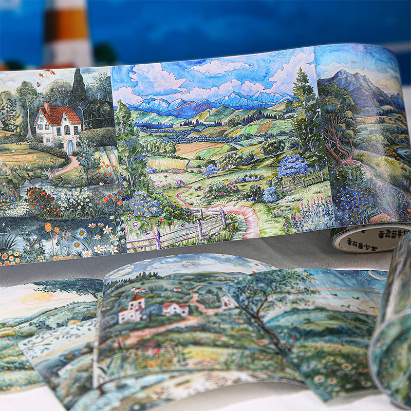 Large Size Landscape Washi Tape