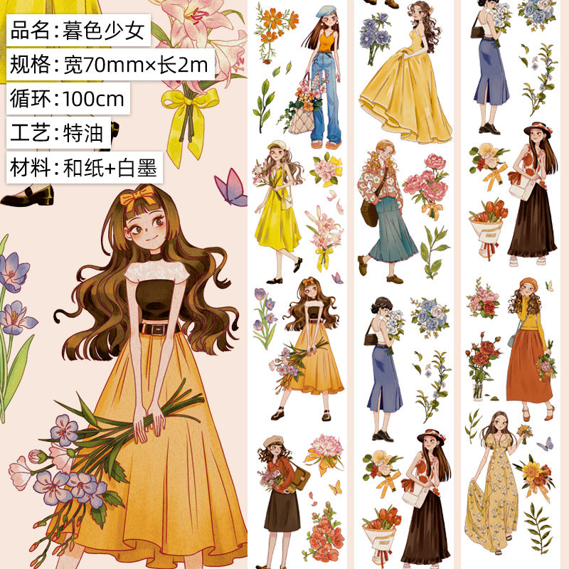 Daily Fresh Character Tape – Special Oil & Paper Tape - 2m - ViktaShop