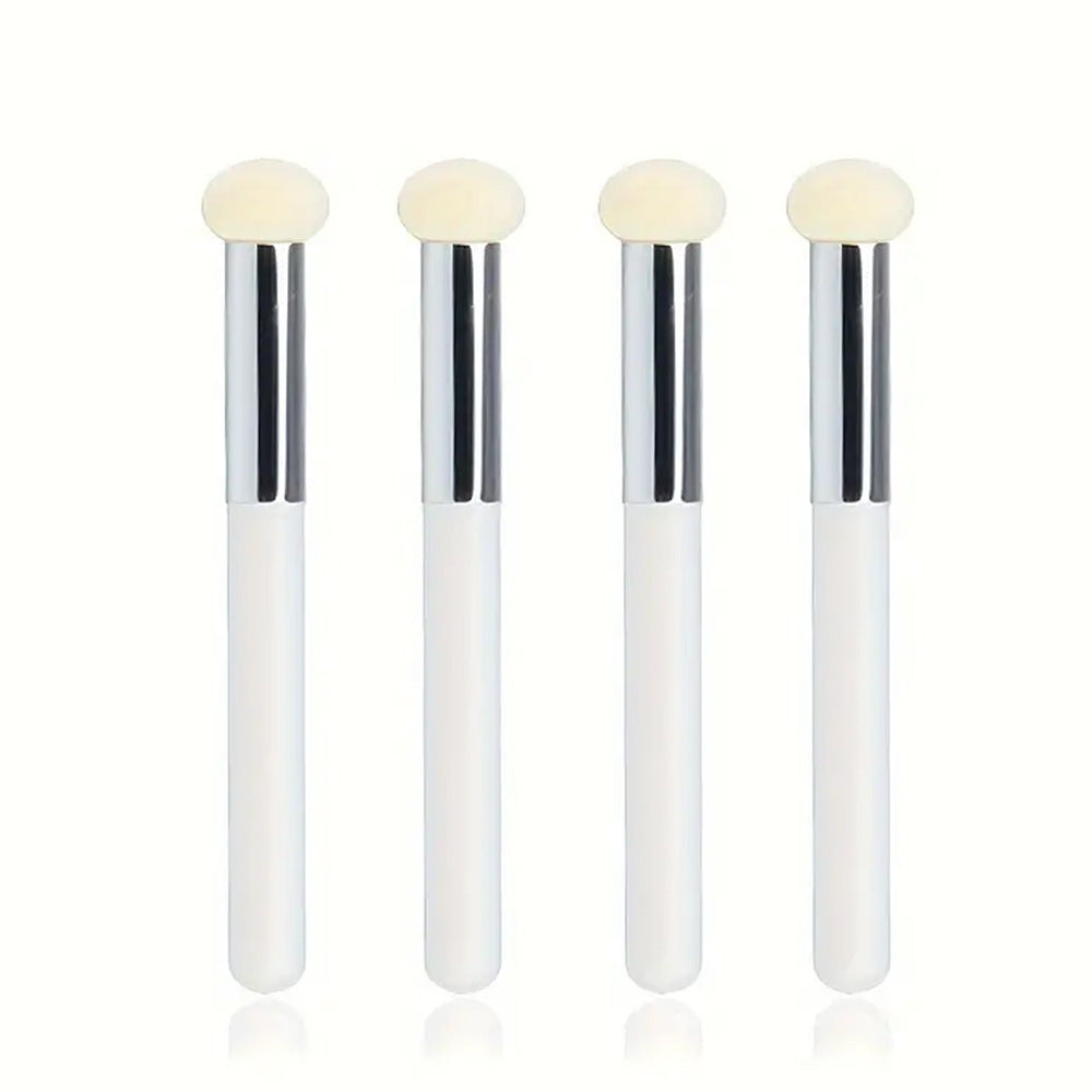 4-Pack Non-Latex Makeup Sponge Set – Small Steamed Bread, Concealer & Dot Brushes - ViktaShop
