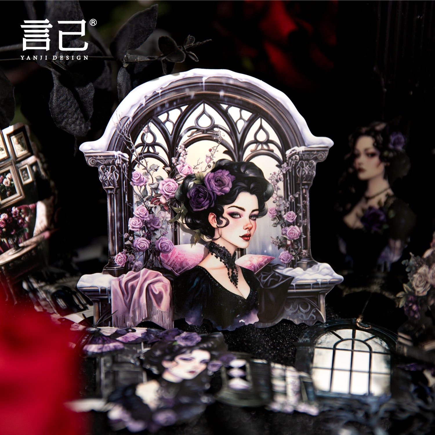 Sticker Pack - Twilight Manor Series, 6 Options - ViktaShop