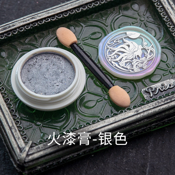 Colored Wax Seal Set – Fire Paint Stamps & Accessories for Invitations & Journals - ViktaShop