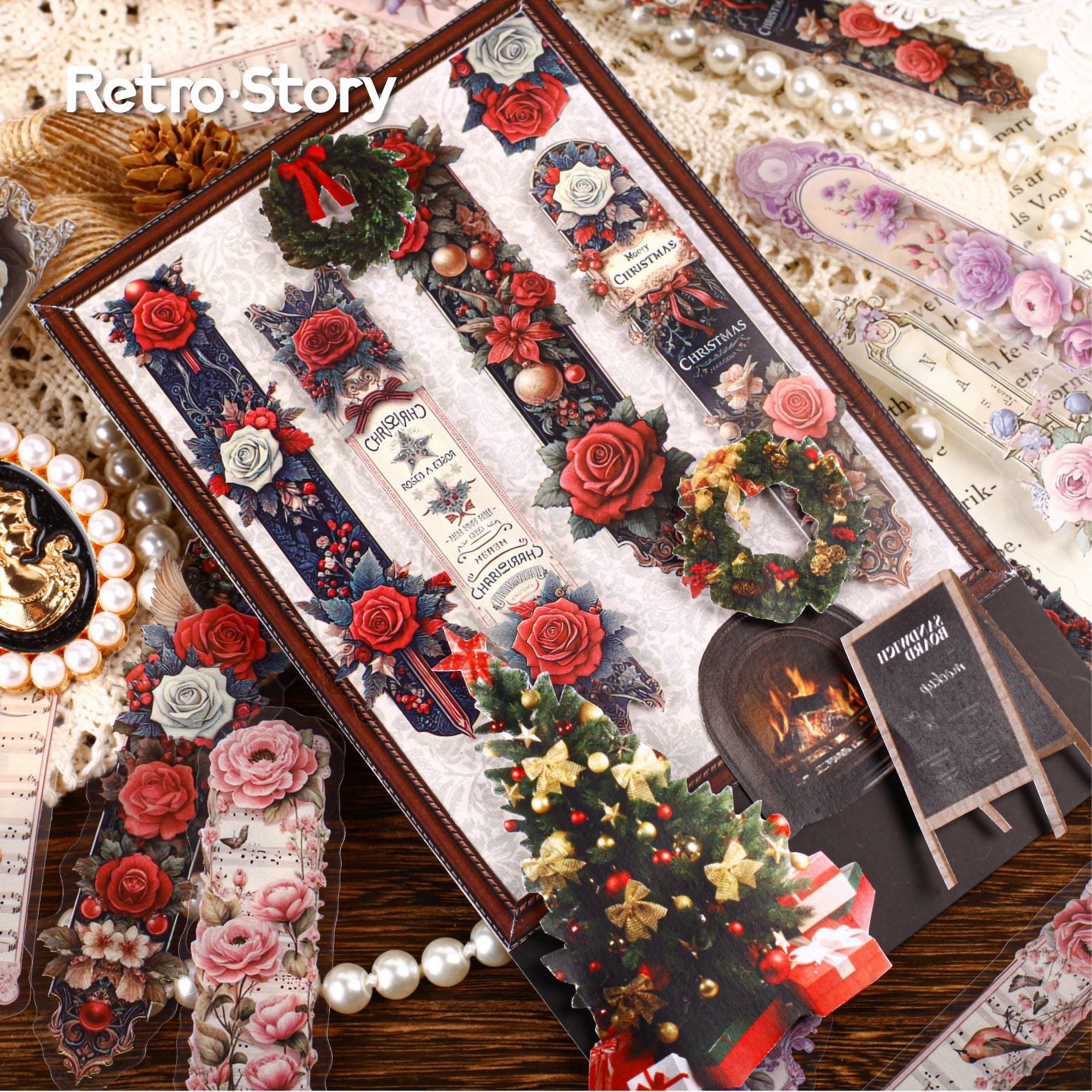 Spot Vine Flower PET Sticker Pack - ViktaShop