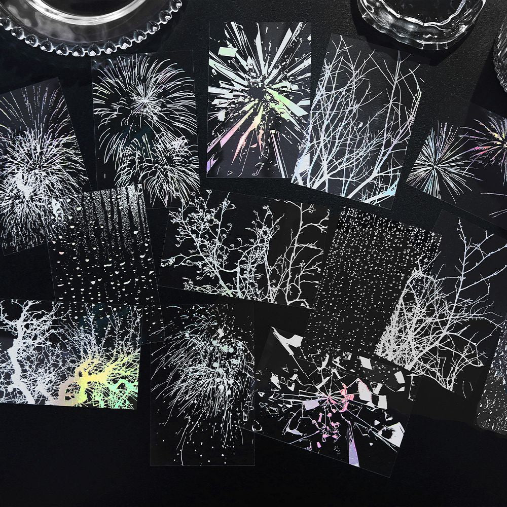 Romantic Instant Series Fireworks Theme Stickers - 4 Options - ViktaShop