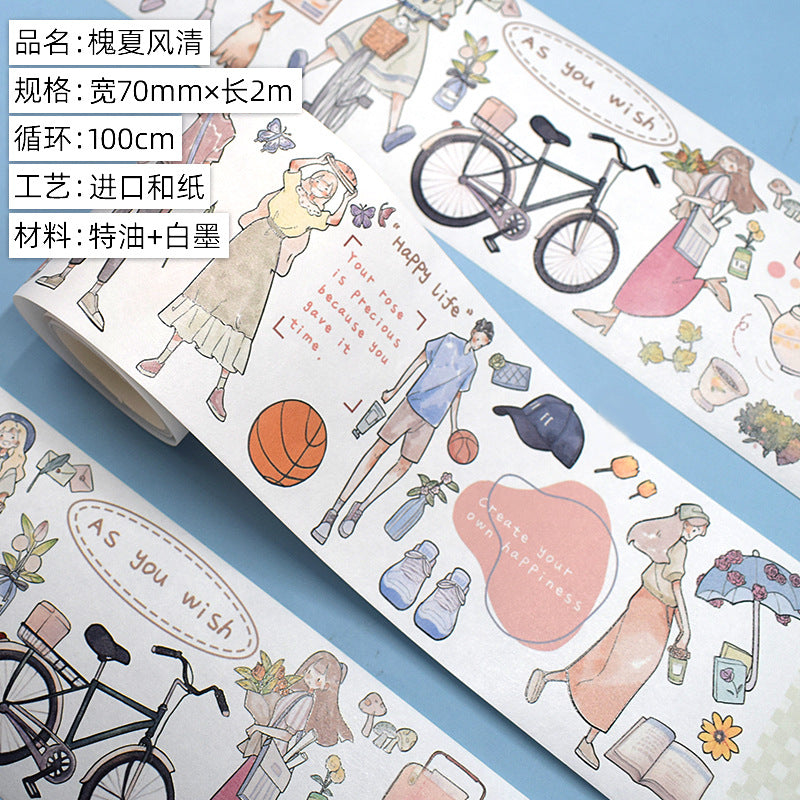 Daily Fresh Character Tape – Special Oil & Paper Tape - 2m - ViktaShop