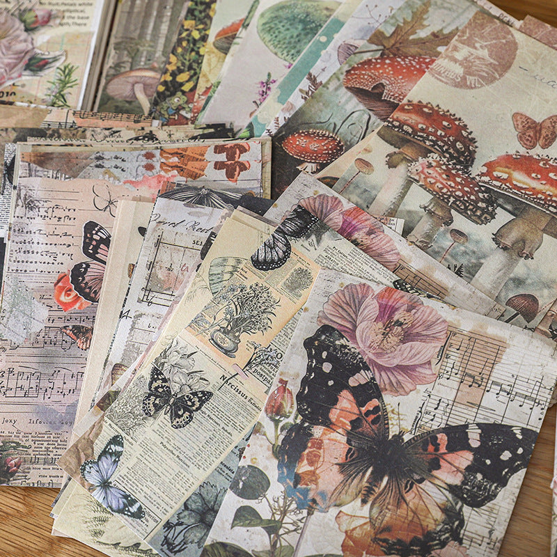 Travel Series Retro Note Paper - 6 Pcs