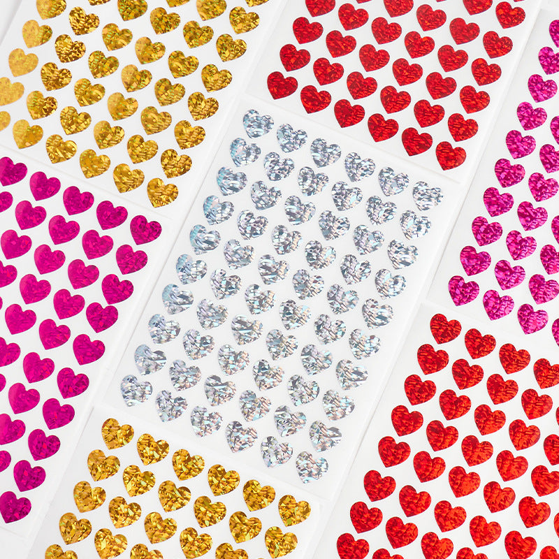 Laser Love Stickers – Small Valentine’s DIY Diary Decoration - ViktaShop